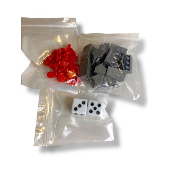 Masterpieces Coca-Cola Opoly Game Replacement Pieces Houses Hotels Dice New - Picture 1 of 6